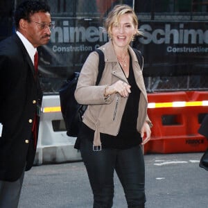 Kate Winslet va participer à l'émission ''Good Morning America'' à New York, el 26 septembre 2017.