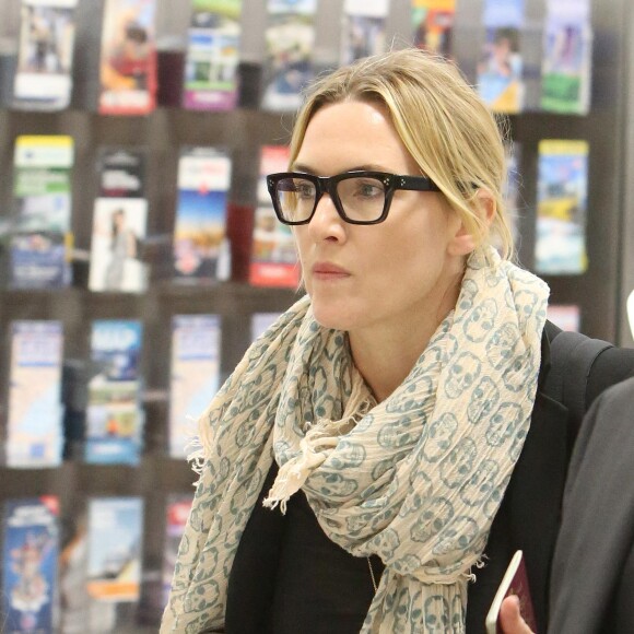 Exclusif - Kate Winslet arrive à l'aéroport de Toronto, le 8 septembre 2017. © CPA/Bestimage