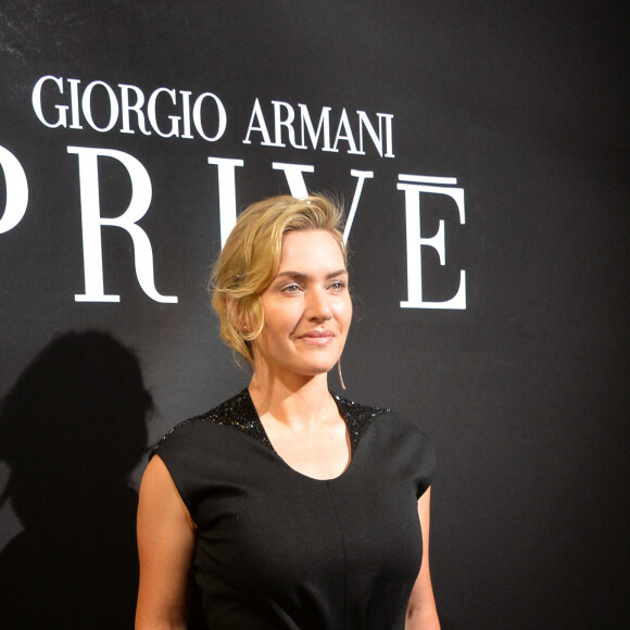 Kate Winslet au défilé de mode Haute-Couture automne-hiver 2017/2018 "Giorgio Armani" au palais de Chaillot à Paris, le 4 juillet 2017. © CVS-Veeren/Bestimage