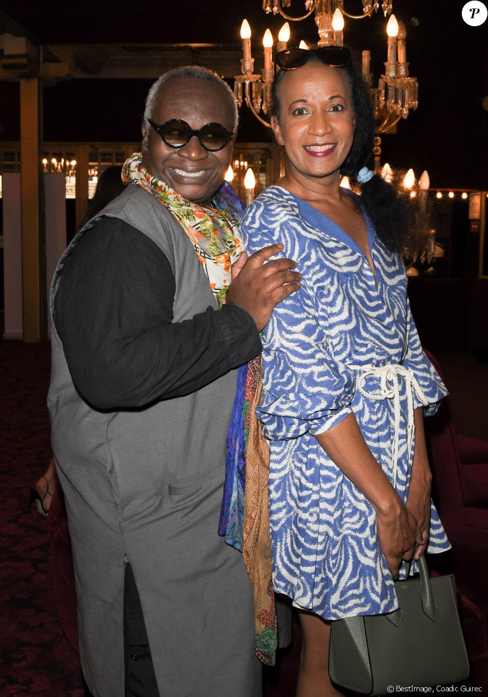 Magloire Delcros-Varaud et Vincent McDoom - People à la première du spectacle "Soy de Cuba, Viva la Vida !" au Casino de Paris. Le 3 juin 2021 © Coadic Guirec / Bestimage