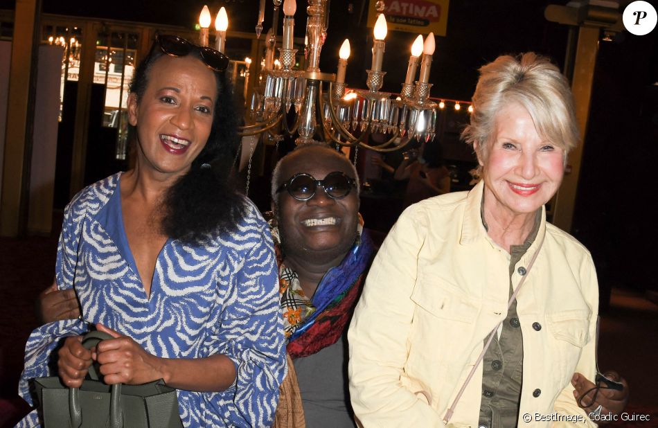Vincent McDoom, Magloire Delcros-Varaud et Danièle Gilbert - People à la première du spectacle "Soy de Cuba, Viva la Vida !" au Casino de Paris. Le 3 juin 2021 © Coadic Guirec / Bestimage