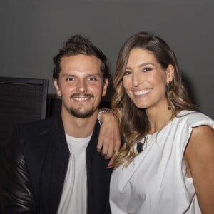 Exclusif - Juan Arbelaez et Laury Thilleman - Backstage de l'enregistrement de l'émission " Surprise Sur Prise ". © Jack Tribeca / Bestimage