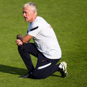 Didier Deschamps ( selectionneur - entraineur - France ) - Entraînement de l'équipe de France de football à Clairefontaine, le 3 juin 2021, au lendemain de leur victoire face au Pays de Galles (3-0) lors d'un match amical. © Federico Pestellini / Panoramic / Bestimage 