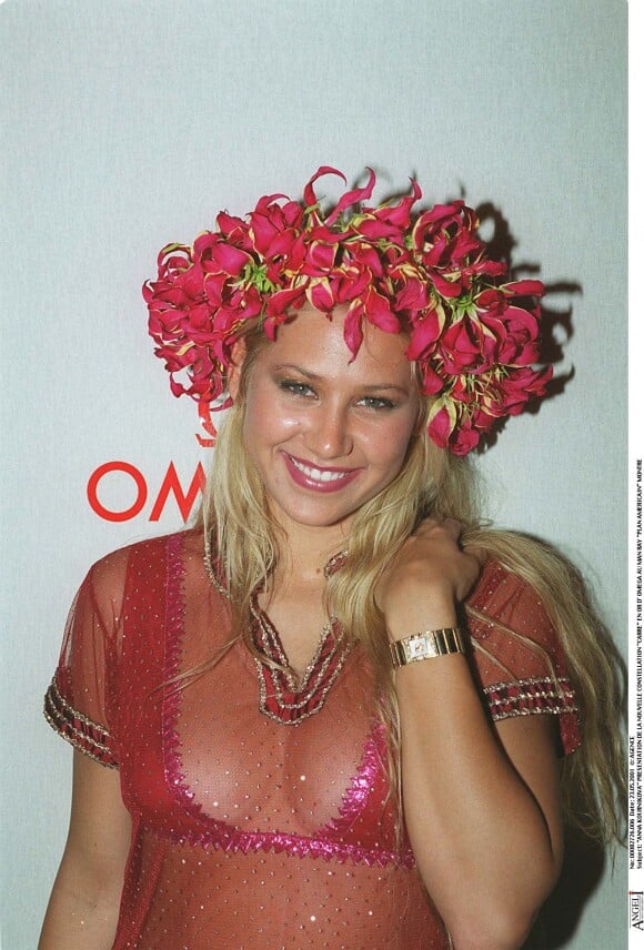 Anna Kournikova d'un évènement pour Omega en 2001