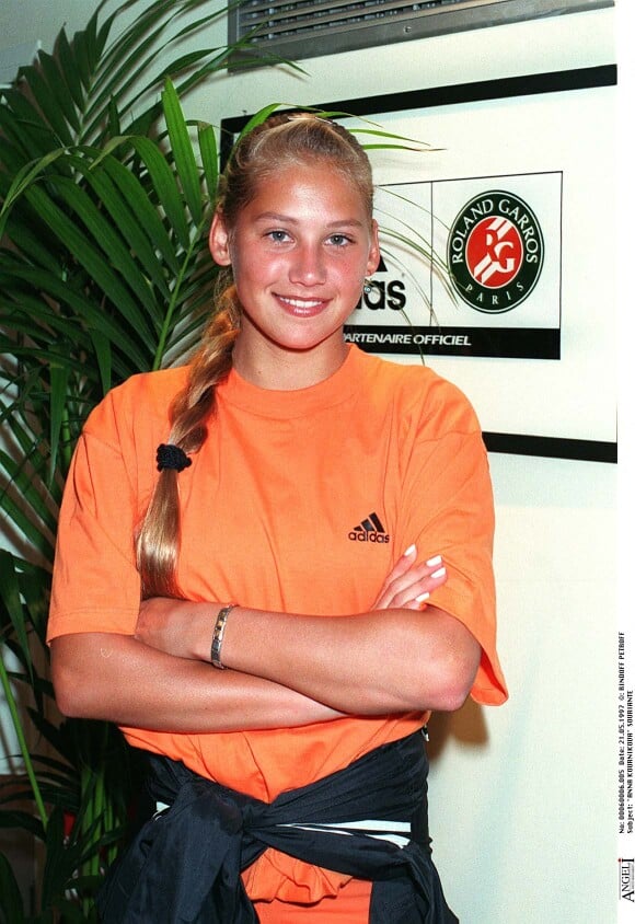 Anna Kournikova à Roland-Garros en 1997