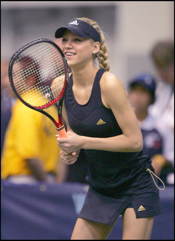 Anna Kournikova lors du Advanta WTT Smash Hits Charity Tennis Game à Los Angeles, en 2006