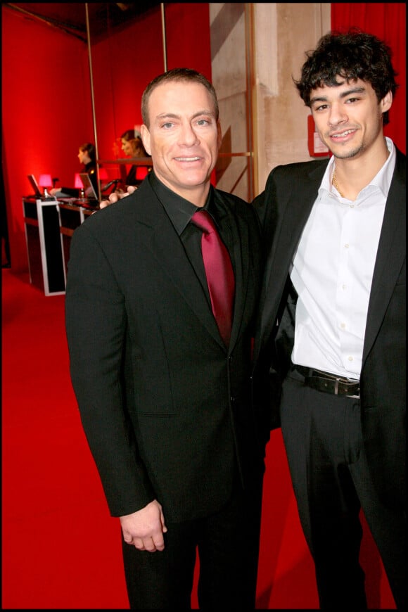 Archives - Jean-Claude Van Damme et son fils Kris en 2008.