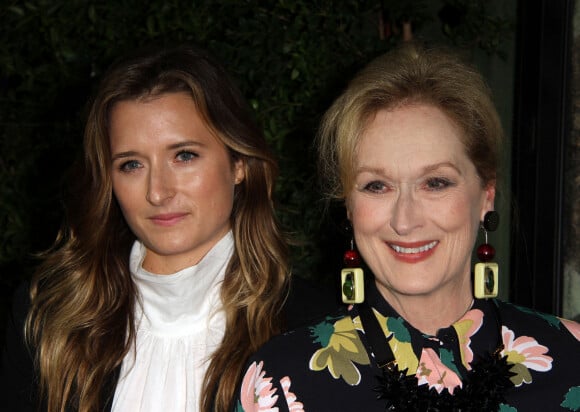 Meryl Streep et sa fille Grace Gummer - Première du film "Suffragette" à Los Angeles.