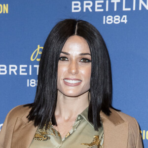 Capucine Anav lors de la soirée de réouverture de la boutique "Breitling", située rue de la Paix. Paris, le 3 octobre 2019. © Olivier Borde/Bestimage