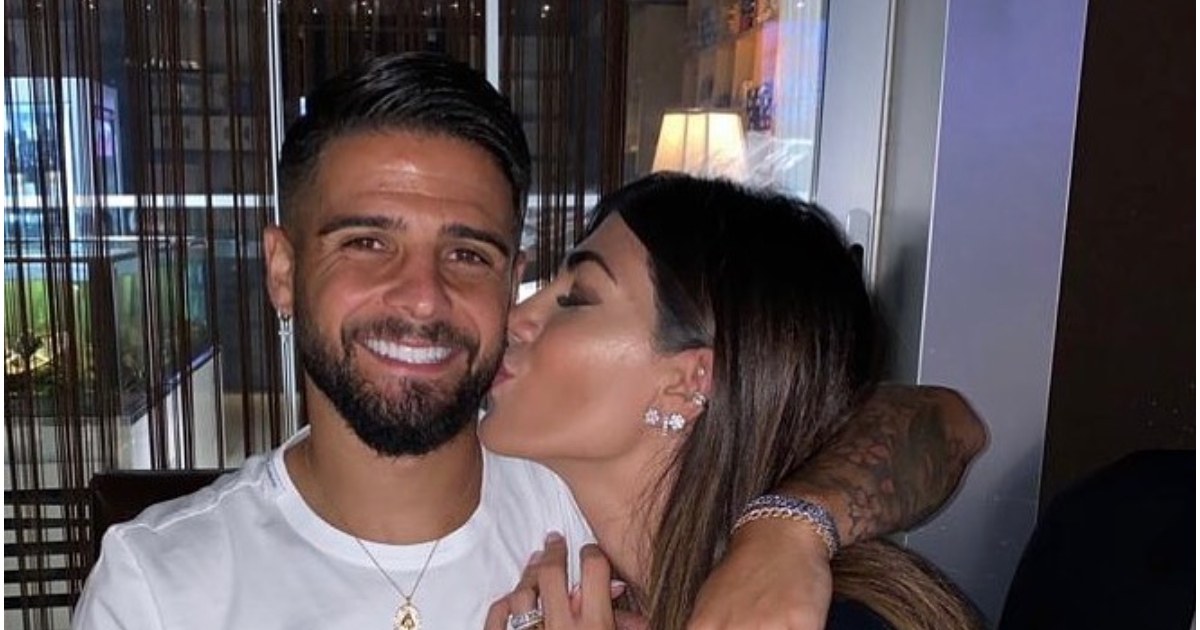 Lorenzo Insigne et son épouse Jenny Darone-Insigne ...