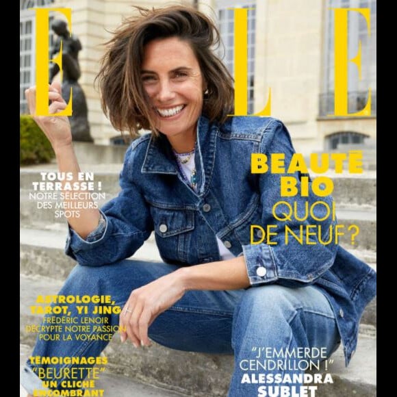 Couverture du magazine ELLE avec Alessandra Sublet, édition du 14 mai 2021