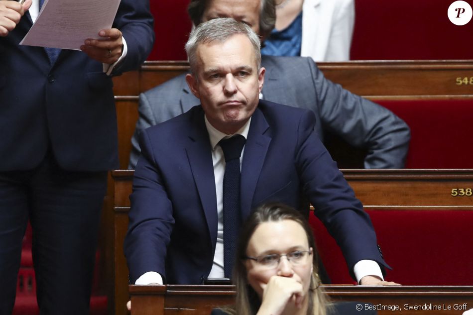 Anthony Cellier député LREM et François de Rugy - Questions d'actualité au gouvernement à l'Assemblée nationale à Paris le 10 Septembre 2019 © Gwendoline Le Goff / Panoramic / Bestimage