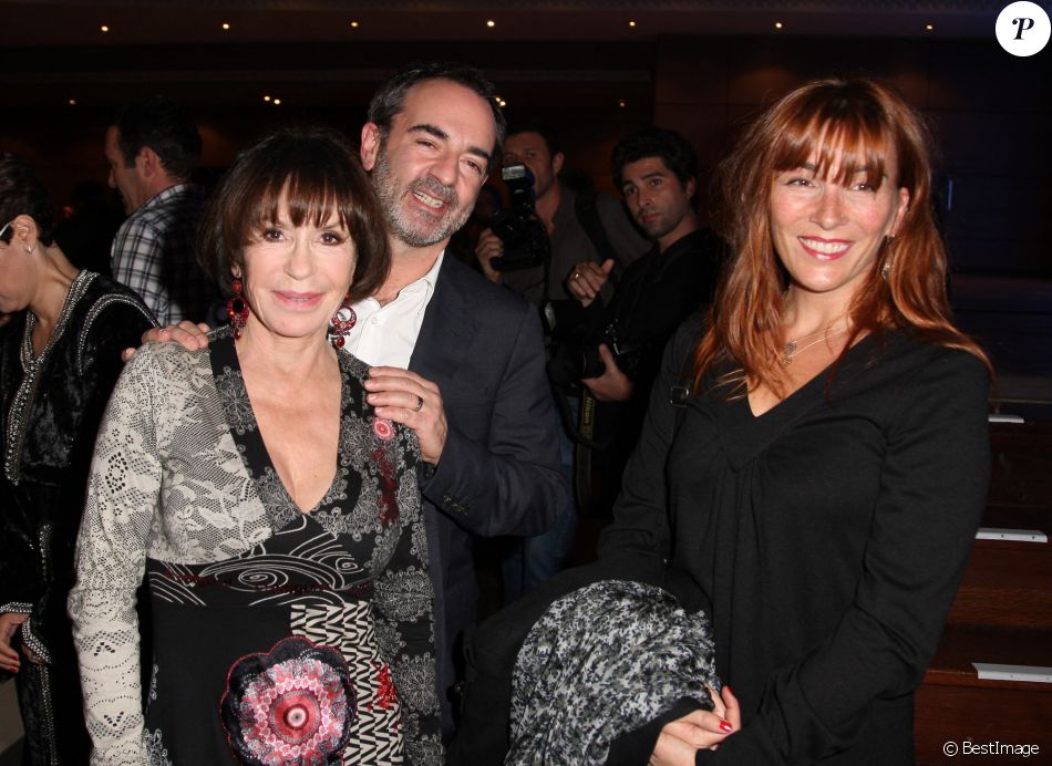 Danièle Evenou et Bruno Solo - Rallye Aicha des Gazelles à la Mutualité à Paris. Le 12 novembre 2012.