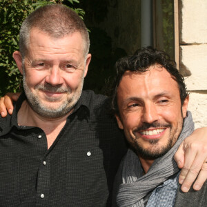 Willy Rovelli, Eric Naulleau - "Les écrivains chez Gonzague Saint Bris" - 1ère édition à Chanceaux-près-Loches le 26 août 2018.