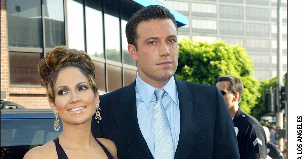 Jennifer Lopez et Ben Affleck lors de la première du film ...