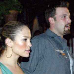 Jennifer Lopez et Ben Affleck à Hollywood.