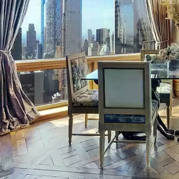 L'appartement de Cristiano Ronaldo dans la Trump Tower à New York.