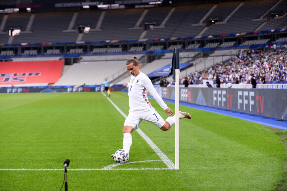 Antoine Griezmann lors du match amical de préparation à l'Euro 2021 France - Bulgarie (3-0) au Stade de France. Saint-Denis, le 8 juin 2021. © Philippe Lecoeur / Panoramic / Bestimage