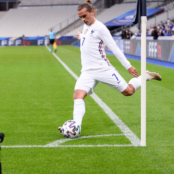 Antoine Griezmann lors du match amical de préparation à l'Euro 2021 France - Bulgarie (3-0) au Stade de France. Saint-Denis, le 8 juin 2021. © Philippe Lecoeur / Panoramic / Bestimage