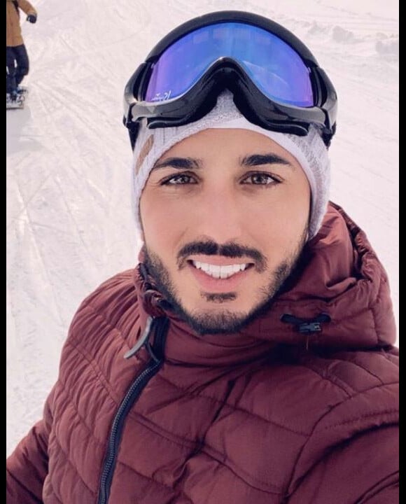 Vivian Grimigni au ski, novembre 2019
