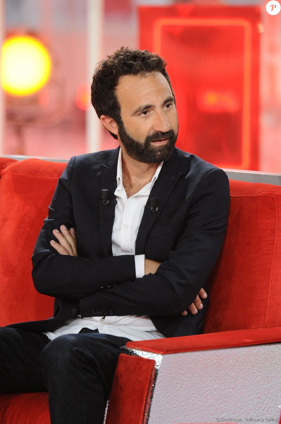 Exclusif - Mathieu Madénian - Enregistrement de l'émission "Vivement Dimanche prochain", le 1er juillet 2020. © Guillaume Gaffiot / Bestimage