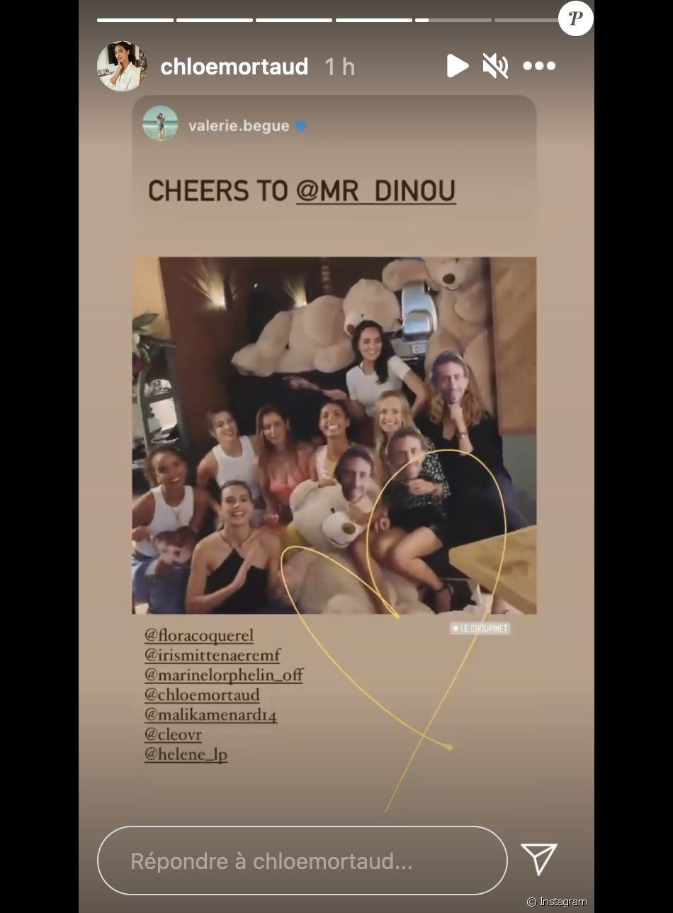 Chloé Mortaud fête son enterrement de vie de jeune fille avec ses copines Miss Marine Lorphelin, Malika Ménard, Valérie Bègue, Flora Coquerel et Iris Mittenaere - Instagram