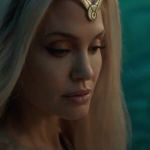 Angelina Jolie dans la bande annonce du nouveau film Marvel "Eternals". Le 24 mai 2021 -JLPPA / Bestimage