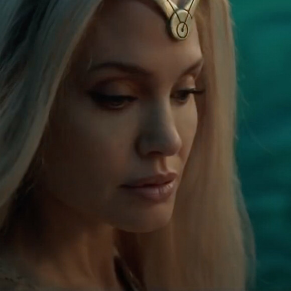 Angelina Jolie dans la bande annonce du nouveau film Marvel "Eternals". Le 24 mai 2021 -JLPPA / Bestimage