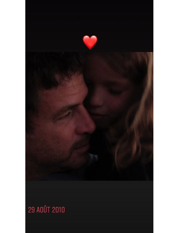 Angelica, fille de Philippe Zdar et de Aure Atika, sur Instagram.