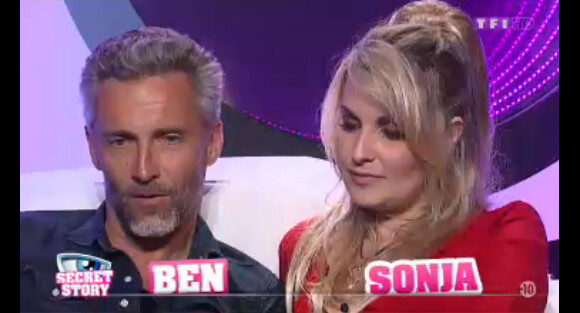 Ben et Sonja dans la quotidienne de Secret Story 7 le jeudi 13 juin 2013 sur TF1