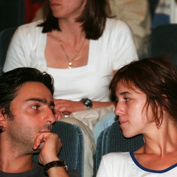 Charlotte Gainsbourg et Yvan Attal au Festival de Deauville en 1995.