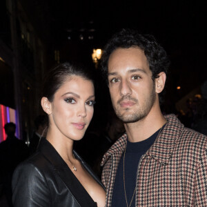 Exclusif - Iris Mittenaere, son compagnon Diego El Glaoui - Frontrow lors du défilé Etam Live Show à Paris le 29 septembre 2020. © Pool Agence Bestimage 