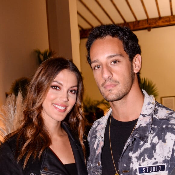 Exclusif - Iris Mittenaere et son compagnon Diego - Les people dans l'espace Experience Immersive réservé aux VIP lors du Etam Live Show 2019 au Stade Roland Garros lors de la fashion week à Paris, le 24 septembre 2019. © Rachid Bellak/Bestimage 