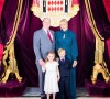 La famille princière de Monaco. Décembre 2019