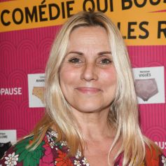 Sophie Favier - Photocall du spectacle "Ménopause" au Théâtre de la Madeleine à Paris. Le 29 juin 2019. © Coadic Guirec / Bestimage