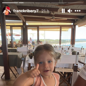 Franck Ribéry en vacances en famille à Ibiza, Juin 2021.