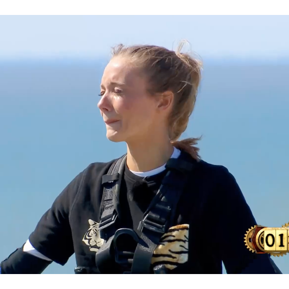 Amandine Petit dans l'émission "Fort Boyard" diffusé le 26 juin 2021.