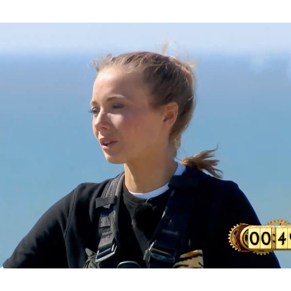 Amandine Petit dans l'émission "Fort Boyard" diffusé le 26 juin 2021.