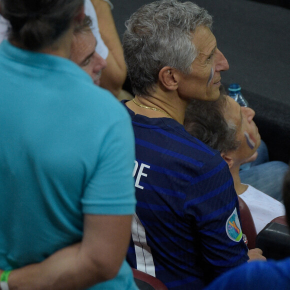 Nagui a assisté au 8e de finale de l'Euro opposant la France à la Suisse au stade Arena Nationala. Bucarest, le 28 juin 2021. © Federico Pestellini / Panoramic / Bestimage