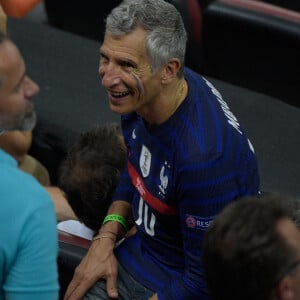 Nagui a assisté au 8e de finale de l'Euro opposant la France à la Suisse au stade Arena Nationala. Bucarest, le 28 juin 2021. © Federico Pestellini / Panoramic / Bestimage