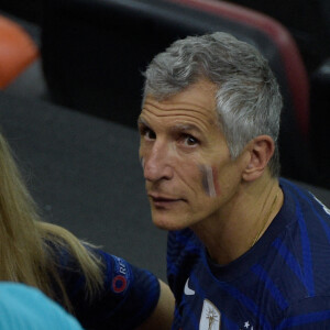 Nagui a assisté au 8e de finale de l'Euro opposant la France à la Suisse au stade Arena Nationala. Bucarest, le 28 juin 2021. © Federico Pestellini / Panoramic / Bestimage