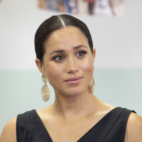 Meghan Markle, duchesse de Sussex, en visite dans les locaux de l'ONG "mothers2mothers" à Cape Town, Afrique du Sud. Le 25 septembre 2019