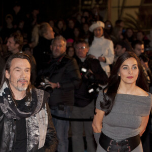 Florent Pagny, sa femme Azucena et leur fille Ael - 15eme edition des NRJ Music Awards a Cannes. Le 14 decembre 2013.