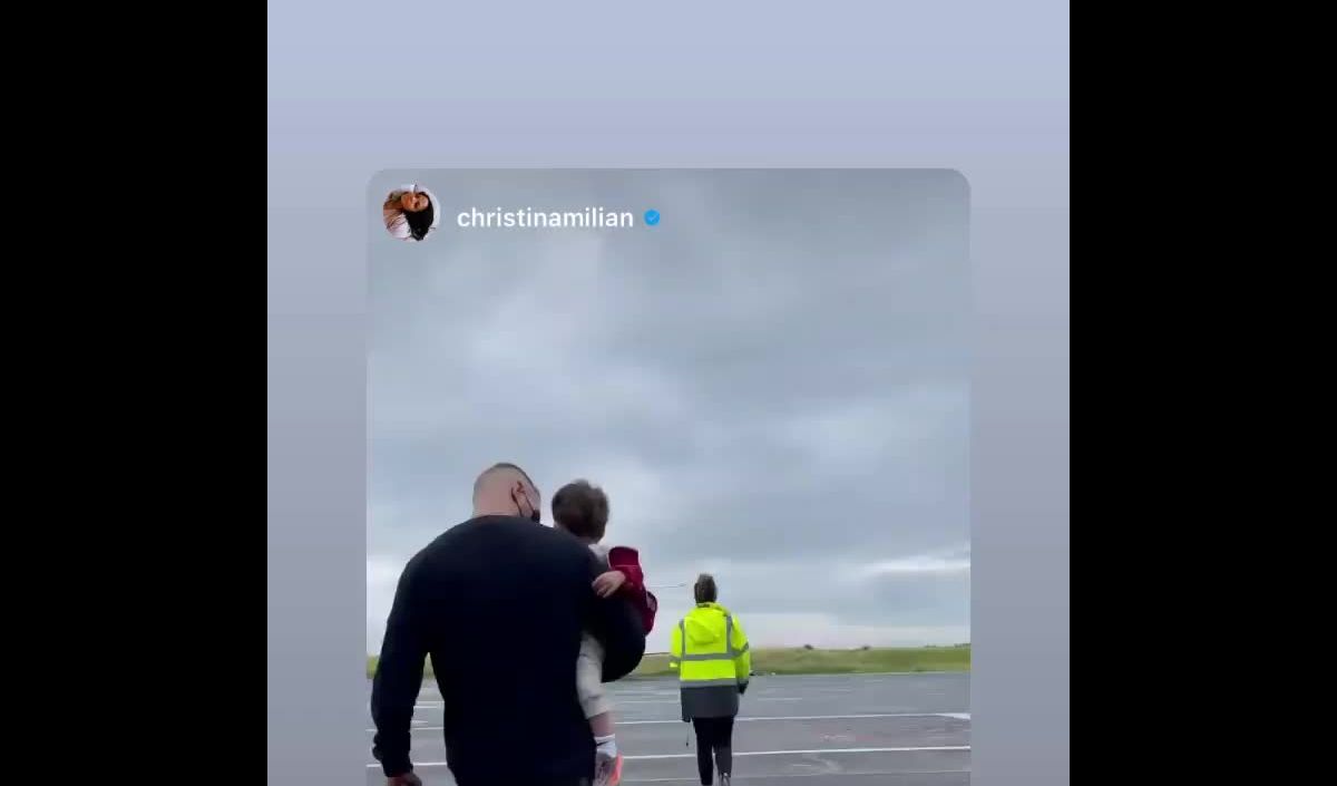 M. Pokora et Christina Milian en vacances en Corse : jet privé pour toute la famille