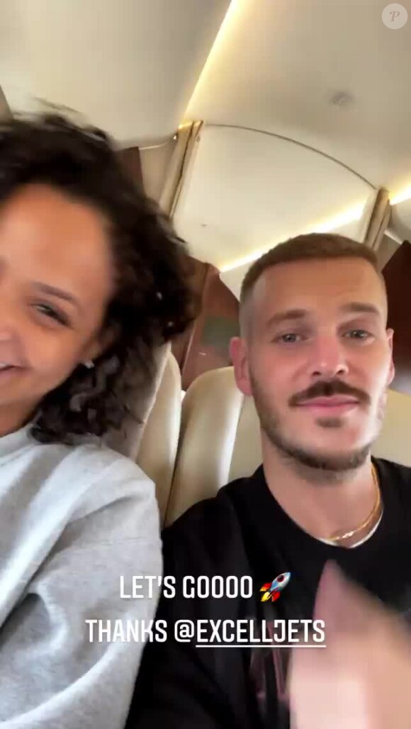 M Pokora Et Christina Milian En Vacances En Corse Jet Privé Pour Toute La Famille Le 