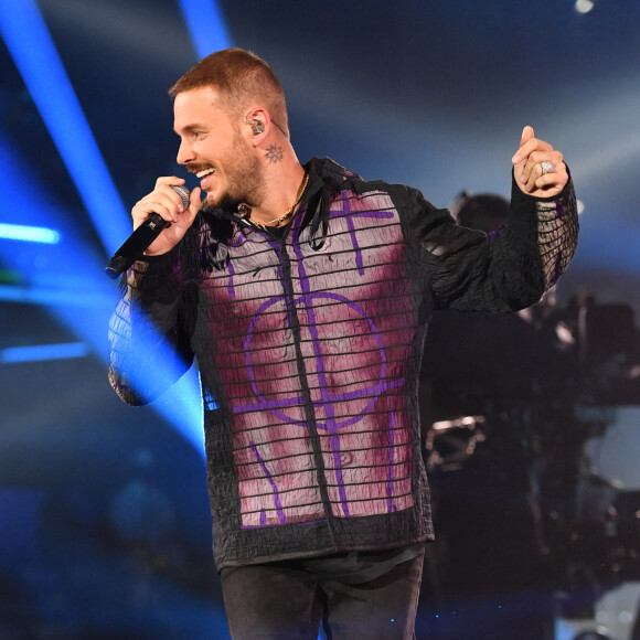 M. Pokora à l'événement musical "RFM Music Show" édition spéciale pour les 40 ans de la célèbre radio au Palais des Sports de Levallois-Perret et avec le retour des lives. 