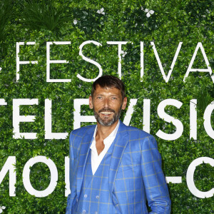 Laurent Kerusore pour la série Plus belle la vie, sur le photocall du 60eme Festival de Télévision de Monte-Carlo au Grimaldi Forum à Monaco le 19 juin 2021.
