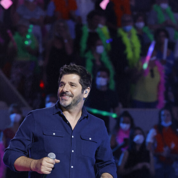 Exclusif - Patrick Fiori - Enregistrement de l'émission "Fête de la musique à Roland Garros" à Paris, diffusée sur France 2 en direct le 21 juin © Cyril Moreau / Bestimage
