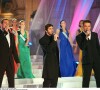 Garou, Patrick Fiori et Daniel Lavoie à l'éléction Miss France 2000