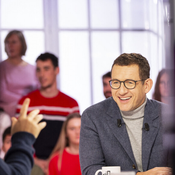 Dany Boon durant l'enregistrement de l'émission "Clique" présentée par M. Achour sur Canal Plus à Issy-les-Moulineaux le 28 janvier 2020. © Jack Tribeca/Bestimage 